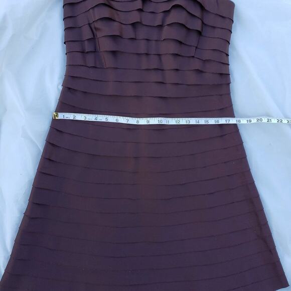 Eliza J Layered Strapless Dress Size 10P - Picture 8 of 11